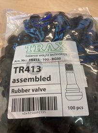 TR413 TRAX gumiszelep, L43/11,3 mm