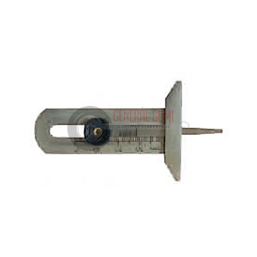 TDG02 Profilmélységmérő, lapos fém, 0-30 mm, SZGK, BL