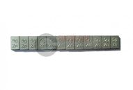 Ragasztható cinksúly, CHY 12x5g, 60g, bevonat nélkül