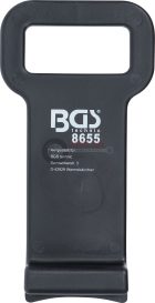 Peremrögzítő, lapos műanyag, BGS 8655